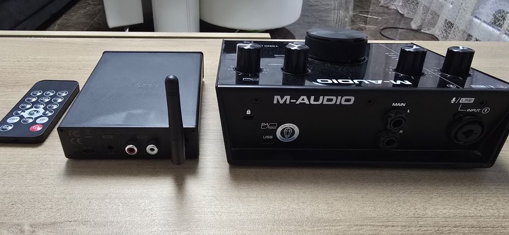 M Audio 192/4 si Adaptor Bluetooth receptor audio, NAXSIR