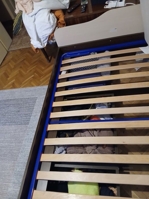 Спалня 120/190 с матрак и подматрачна рамка