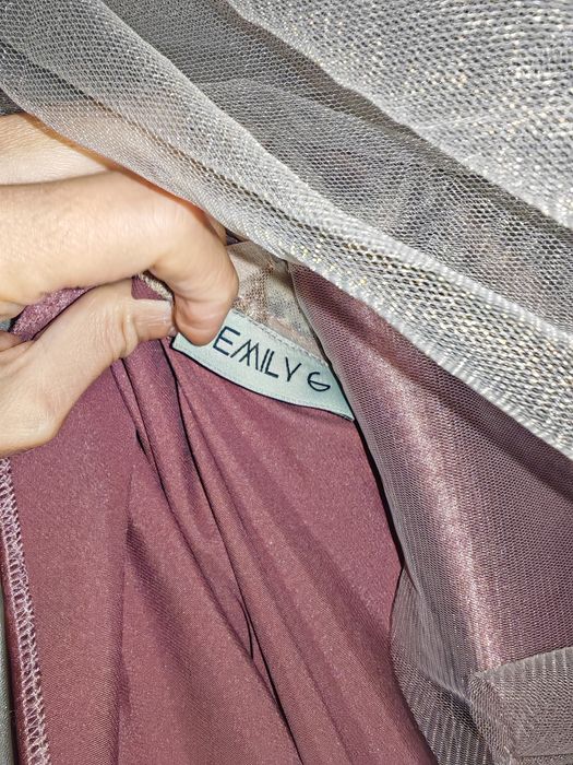 Rochie elegantă Emily G – purtată o singură dată (nuntă / nașă) – stare impecabilă