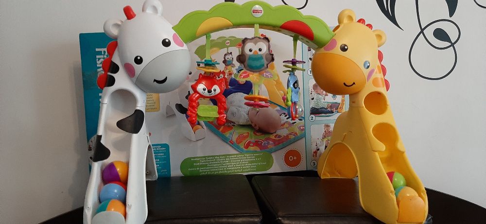 Fisher-Price гимнастика, проходилка и буталка goki 3 в 1