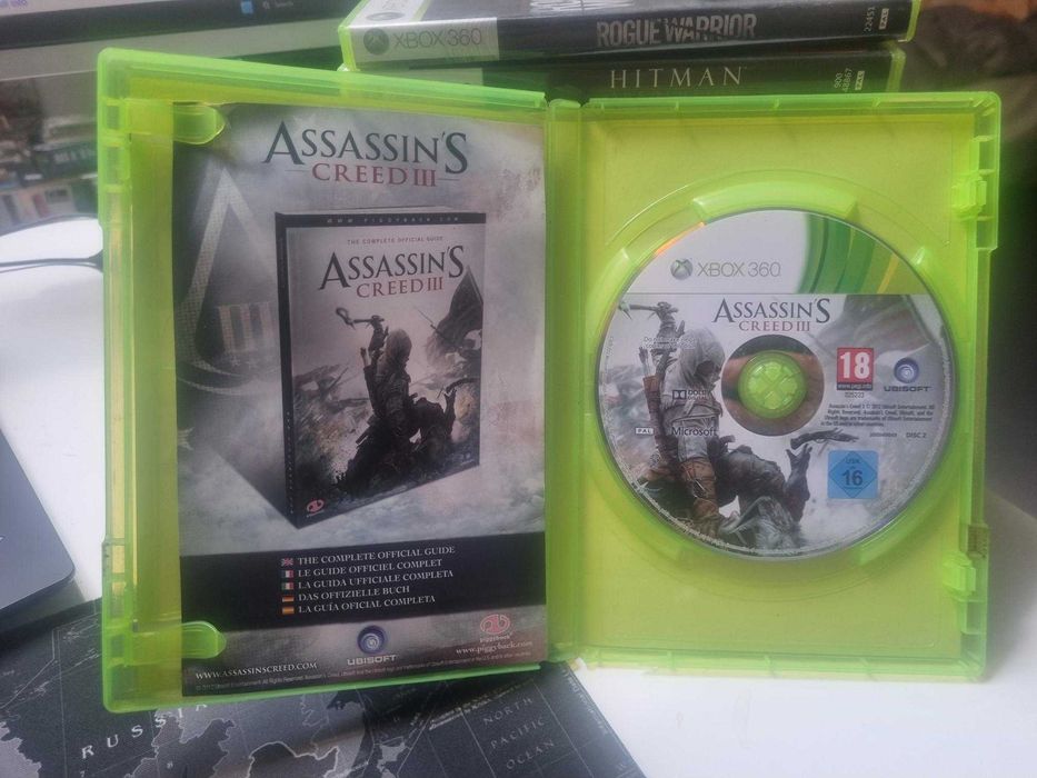 Joc Assassin's creed III - xbox 360 - lipsa disc 1