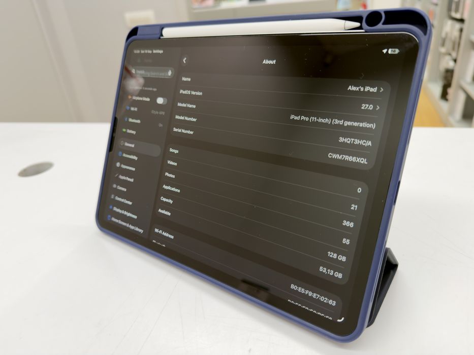 Apple iPad Pro gen 3, M1, 128Gb Silver