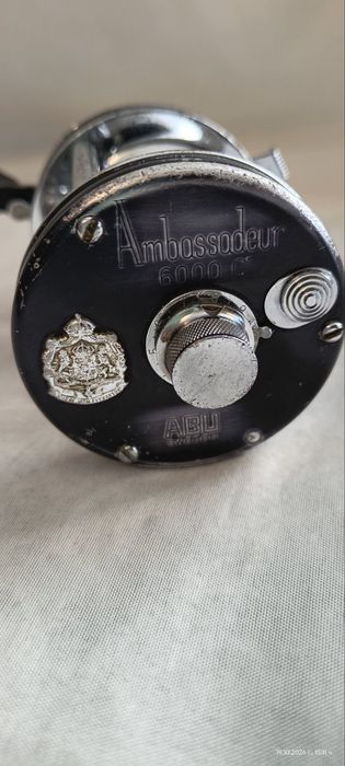 Колекционерска шведска макара мултипликатор Abu Garcia Ambassadeur 6000 C(1974)г.