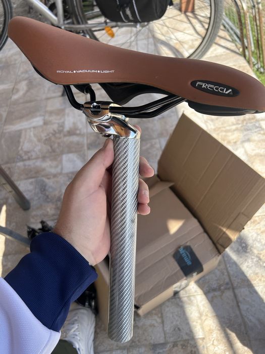 Scaun bicicleta si tijă