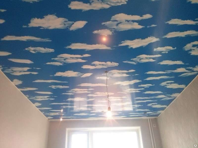 Натяжные потолки облака фото Натяжные потолки облака фото