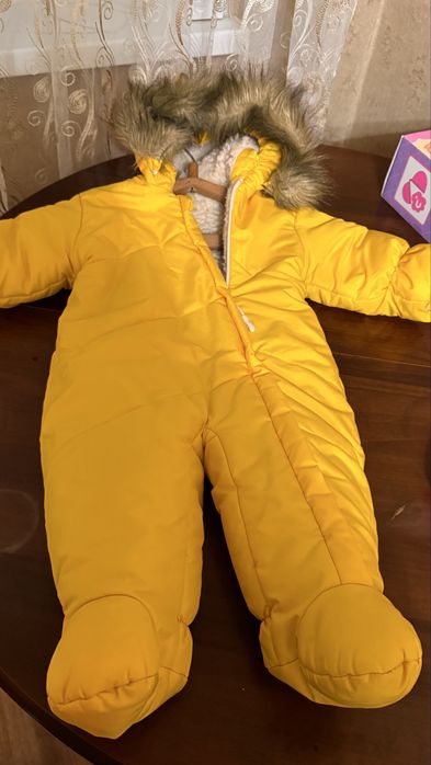 Зимний теплый комбинезон