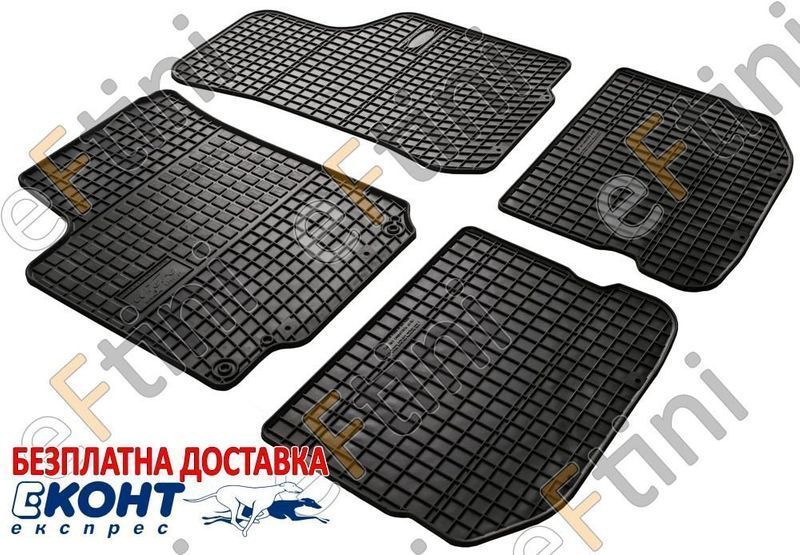 Автомобилни гумени стелки Frogum за Сеат Толедо 2 / Seat Toledo 2