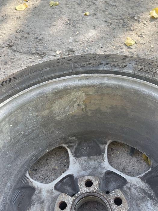 Диски с летней резиной на мерседес