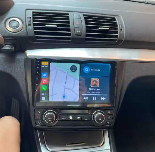 Мултимедия 9″ Android 14 за BMW Е81 Е82 E87 Е88 CARPLAY навигация RDS