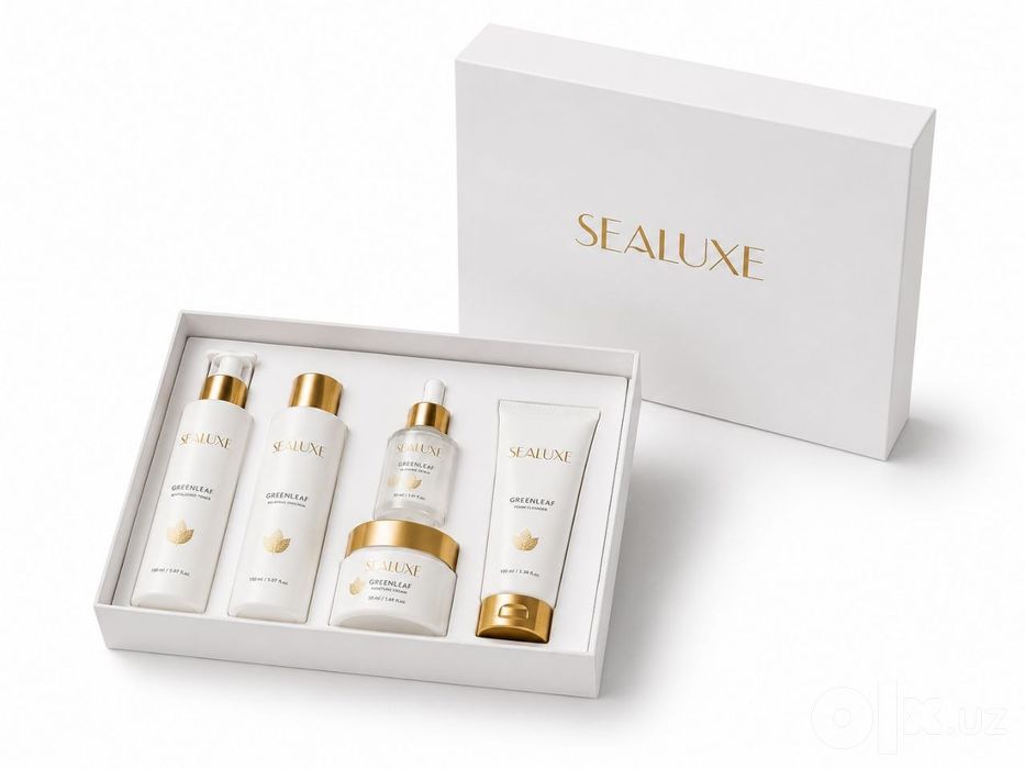 **Greenleaf SEALUXE Hydra Genesis Set 4в1 – оригинал намлантирувчи кос