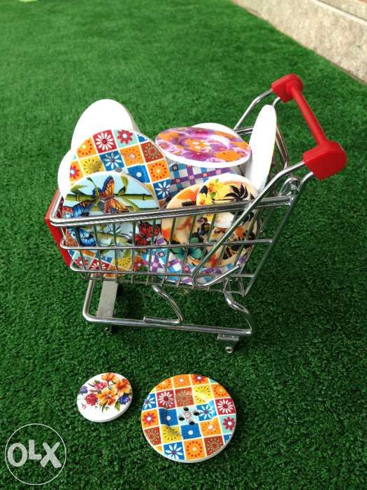 Nasturi Fashion din lemn natur pictati.