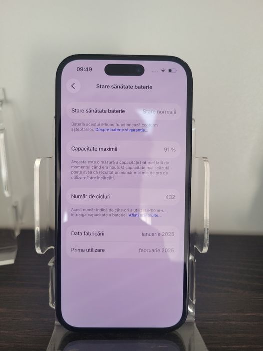 Magazin Iphone 16 128GB  6 luni Garantie