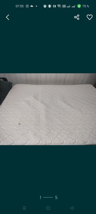 Б.у матрас беспружинный