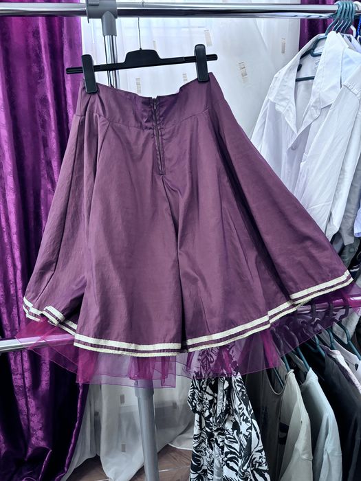 Fusta fancy cu captuseala din tull