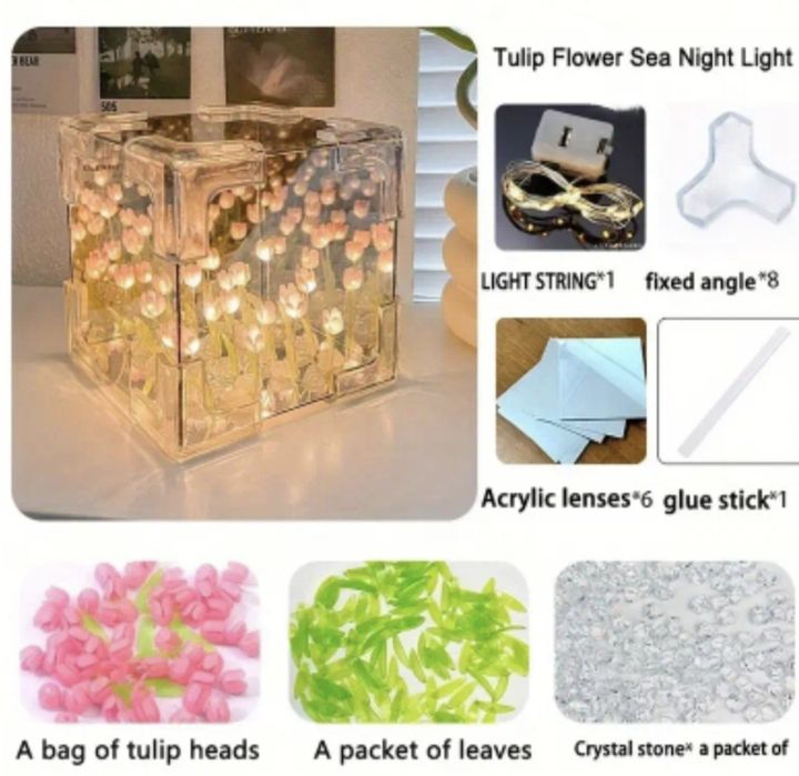 Отличный подарок Ночник с цветами