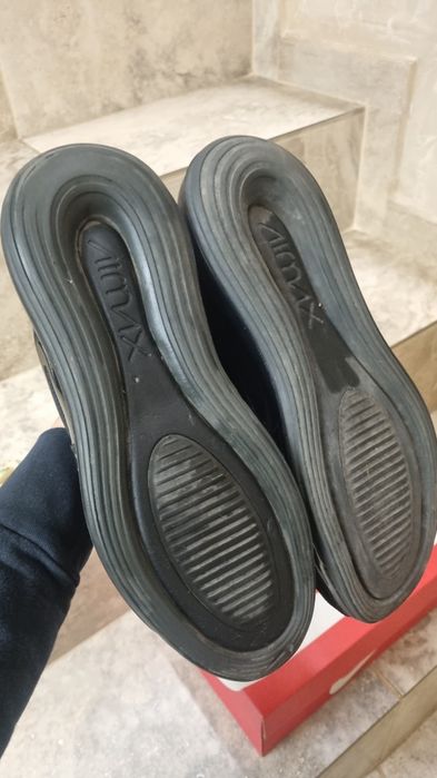 NIKE AIR MAX 720 All Black размер 38.5