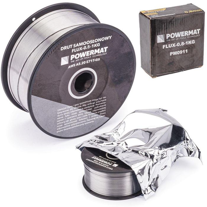 Sarma pentru sudura auto ecranata cu flux, diametru 0.8 mm, greutate1