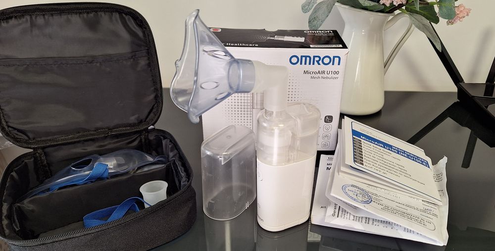 Aparat pentru aerosoli/Nebulizator portabil Omron MicroAir U100
