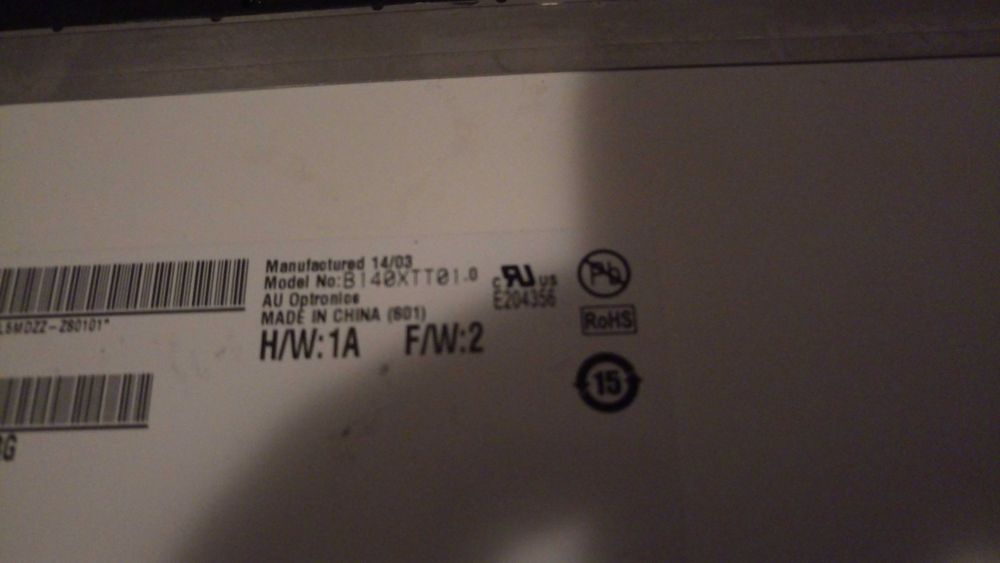 display laptop led 10.1, 13.3, 14.0, 15,6 17.1