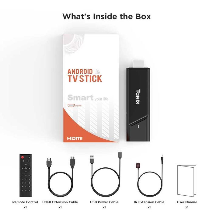 Android TV Stick Smart Tanix TX9 Amlogic S905Y4  4K +бесплатные каналы