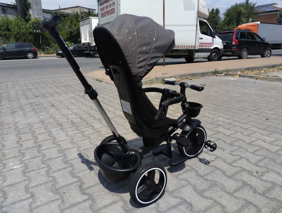 BYOX Детска триколка FUSION сив