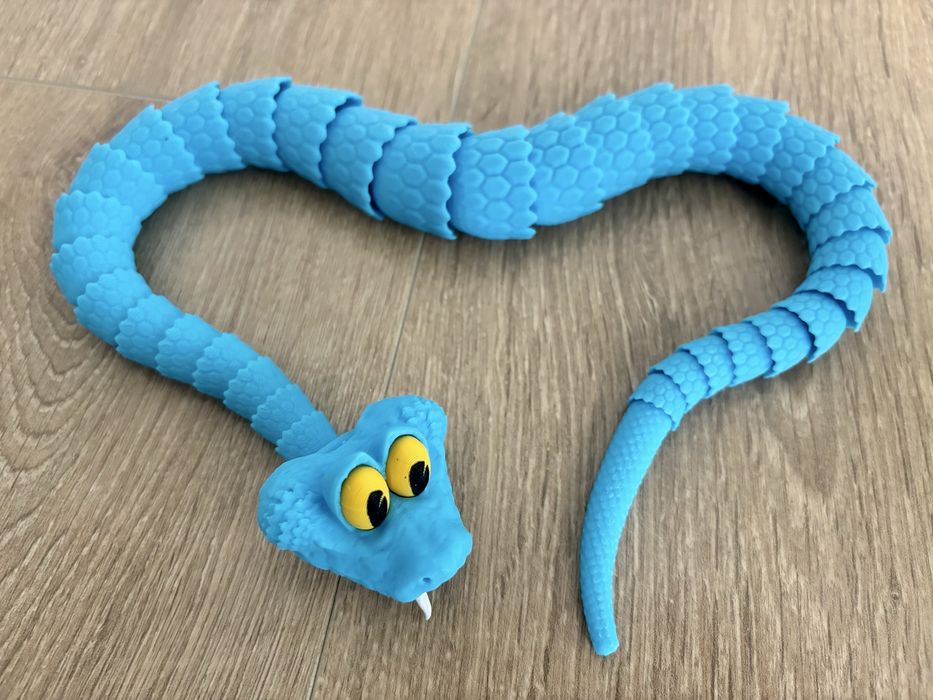 Jucarie Gary The Snake Zootopia / Zootropolis Imprimata 3D
