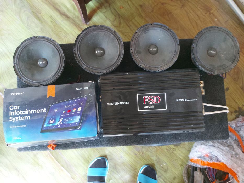 Pride Car audio комплект
