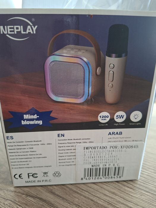 Караоке тонколонка