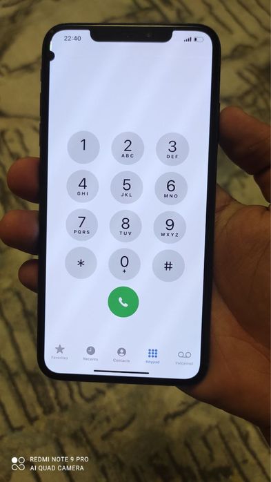 Iphone xs. Max kami bor