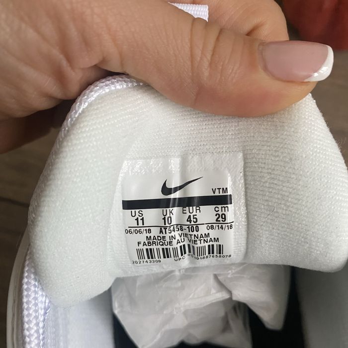 Nike Air Max 97 White Silver размер 45