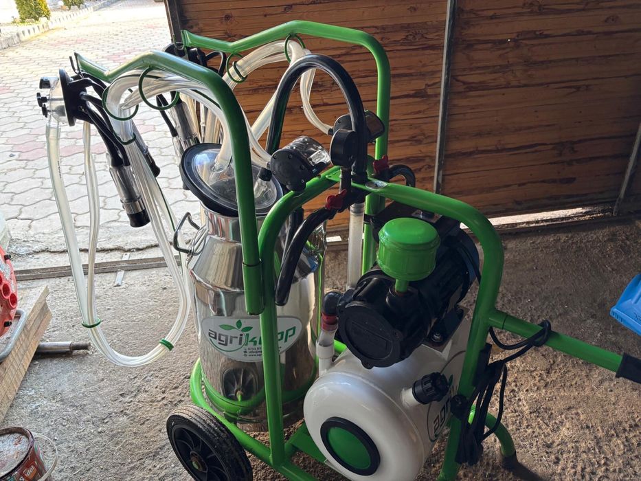 Aparat de muls cu 2 posturi