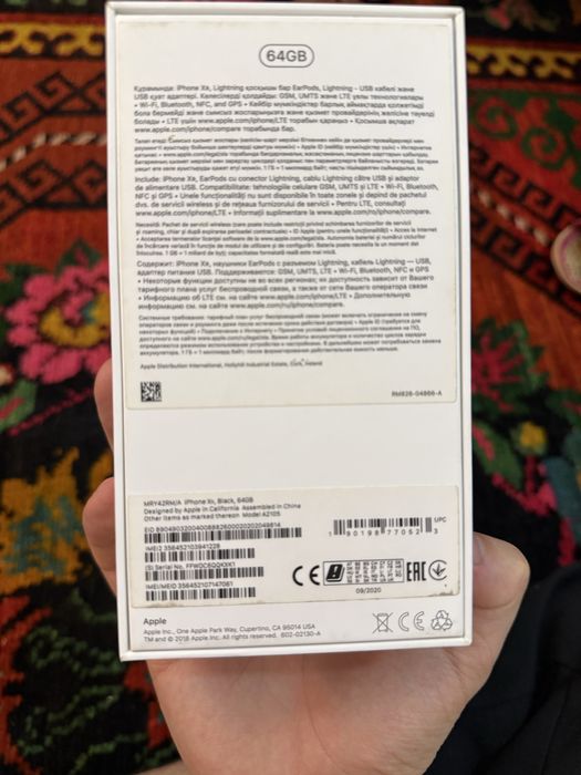 Продается Iphone XR 64 gb АКБ 81%