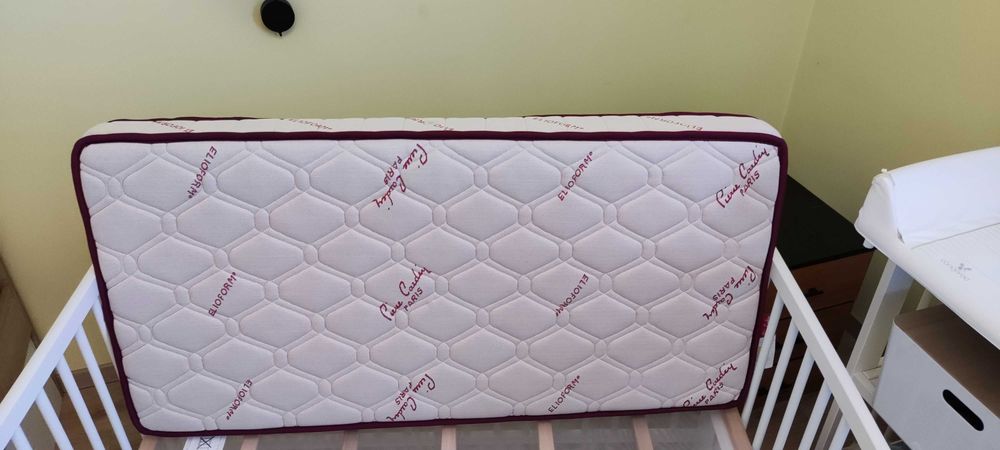 Комплект бебешко легло IKEA Gulliver и матрак Pierre Cardin
