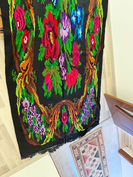 Scoarță covor tradițional bucovinean