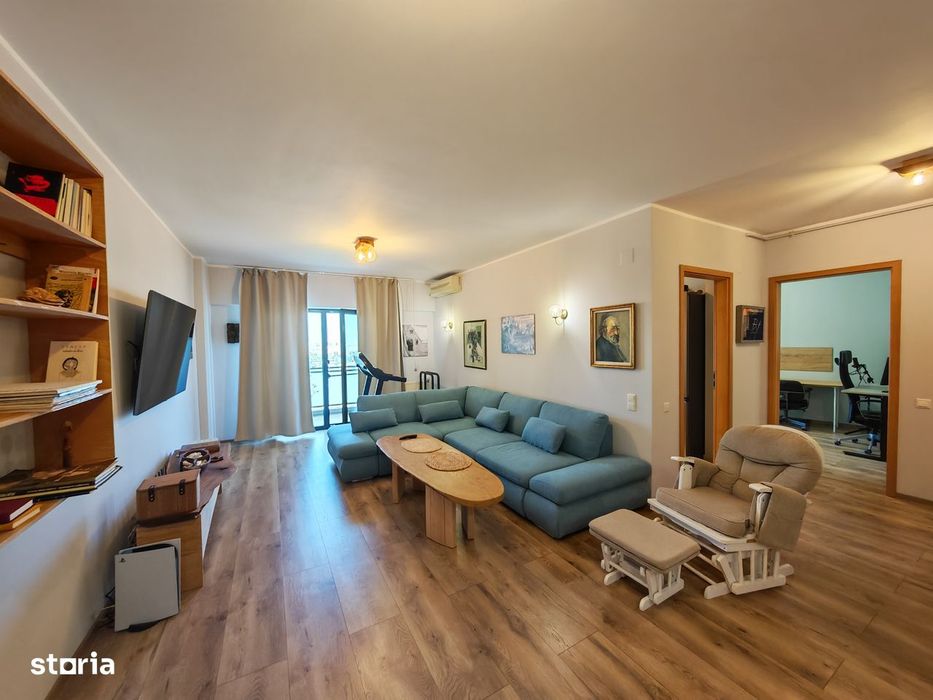 Dna Ghica 3 camere, 90 mp, renovat și mobilat complet, parcare inclusă — fotografia 1