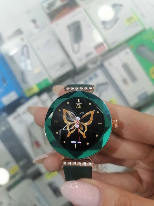 Женские смарт часы GREEN LION Swarovski, Smart Watch