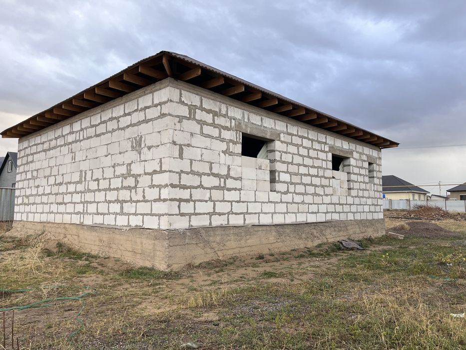 Участок + дом.