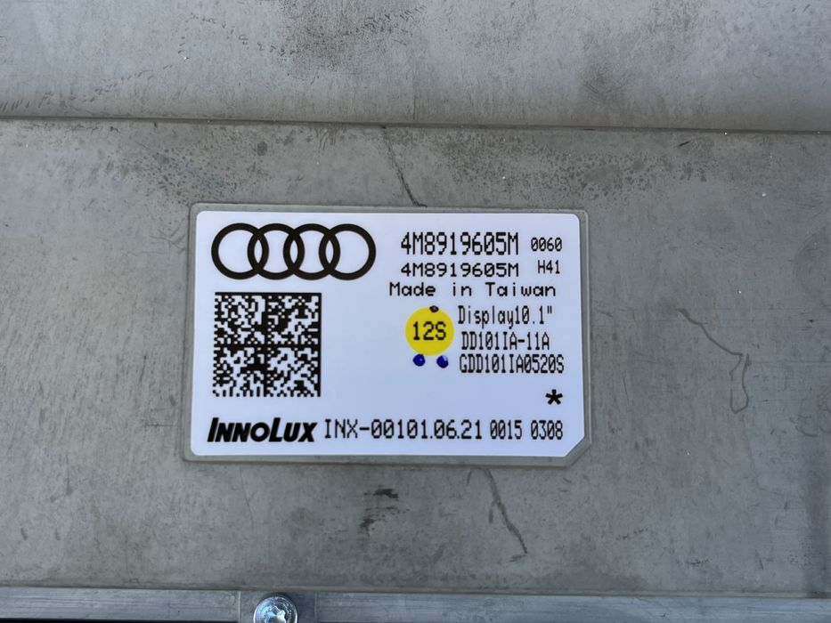 Display navigatie / Clima / Climatronic Audi Q7 Q8 4M