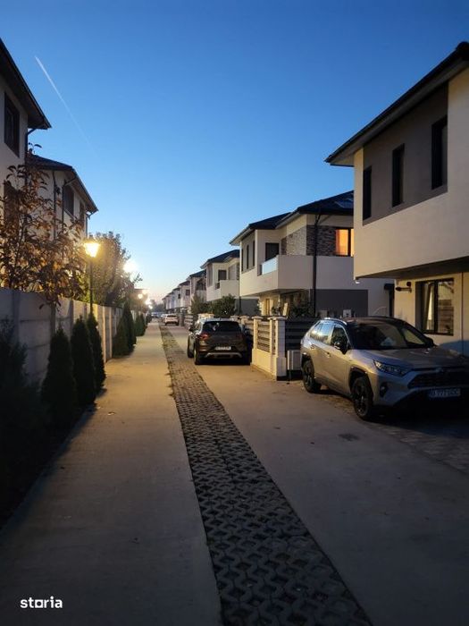 Vila individuala 126 mp construiti, mobilata si utilata modern Chiajna