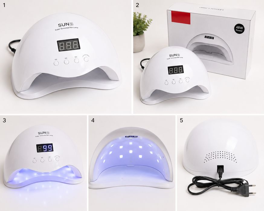 UV/LED лампа SUN5 мощностью 48W