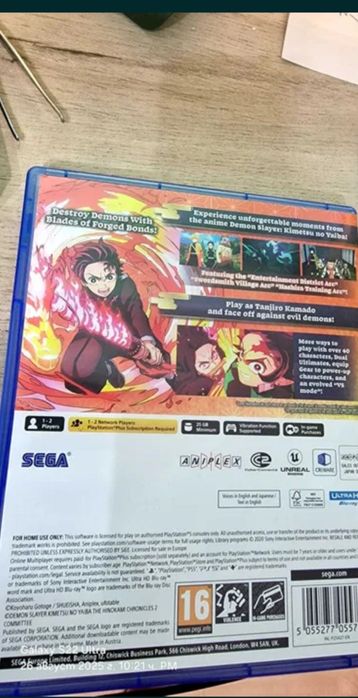 Demon Slayer Hinokami Chronicles 2 за PlayStation 5