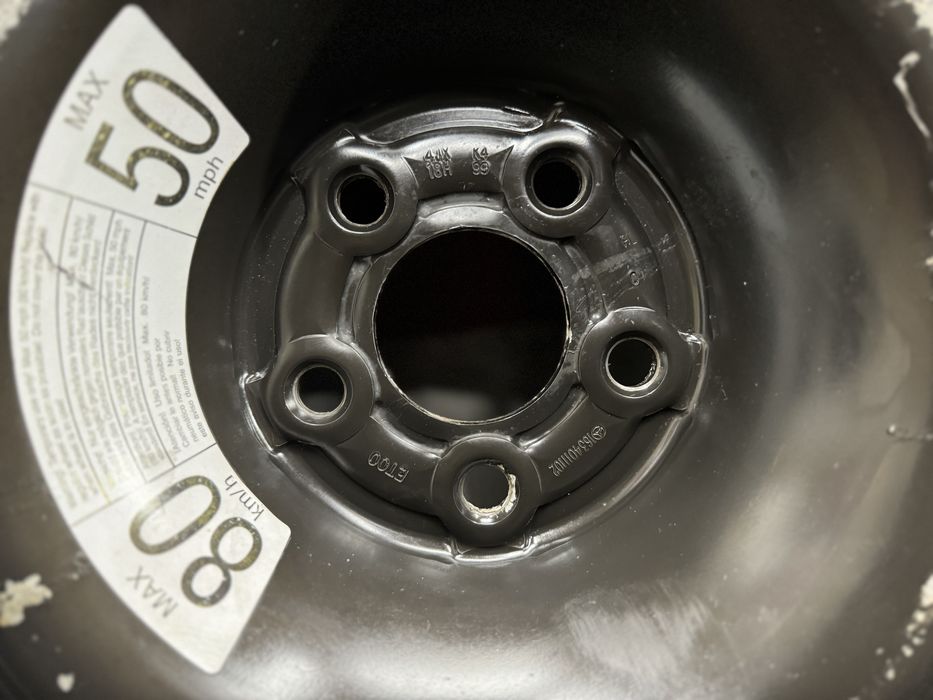 Резервна гума, Тип патерица, 18 цола, Mercedes ML163,164, 5x112