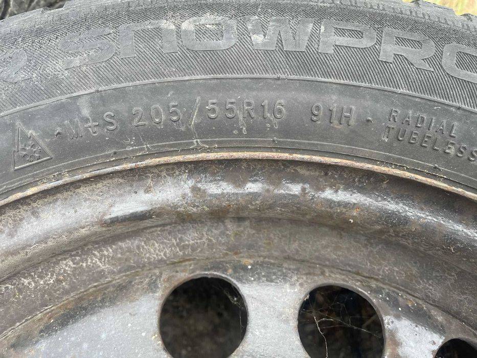 Jante otel cu cauciucuri iarna Opel Astra H 205 / 55 R16 DOT 16.19