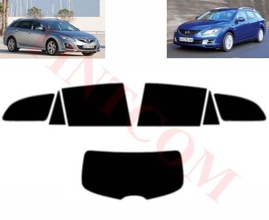 Mazda 6 (5 врати, комби, 2008 - 2012) - Фолио за затъмняване на стъкла