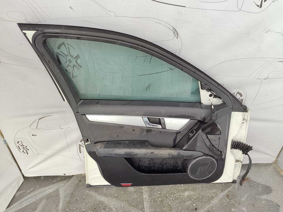 Ușă Față Stânga Mercedes-Benz C W204 Sedan Alb 650 A2047205900 2011 / [2007-2014] / (11X)