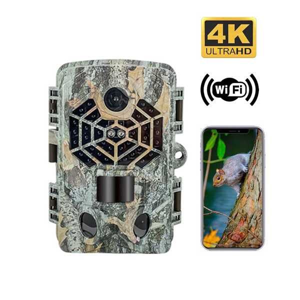 WIFI фото капан HD 2.7К 48MP с невидима светлина 940NM /LK041/