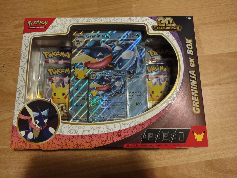 Pokemon 30th Greninja ex Box