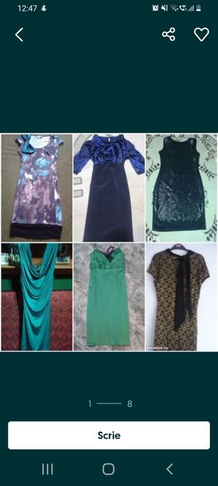 Rochite mărimile S, M,L,  branduri diferite,