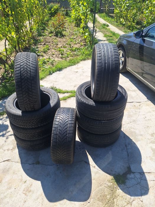 Set anvelope Dunlop (M+S) și Nokian (de vară)+ rezervă