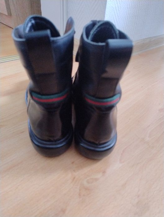 Боти Gucci черни,естествена кожа номер 39